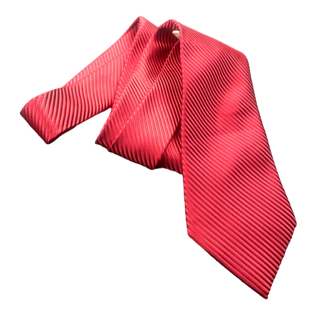 Pronto Uomo Mens Burgundy Tie Nwt